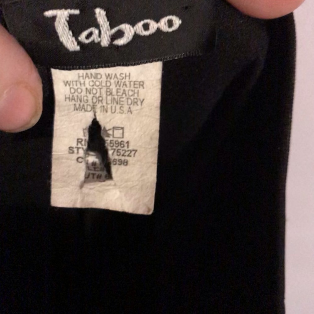 Dress by Taboo. Size S. Black with gold sequins. - Picture 4 of 4